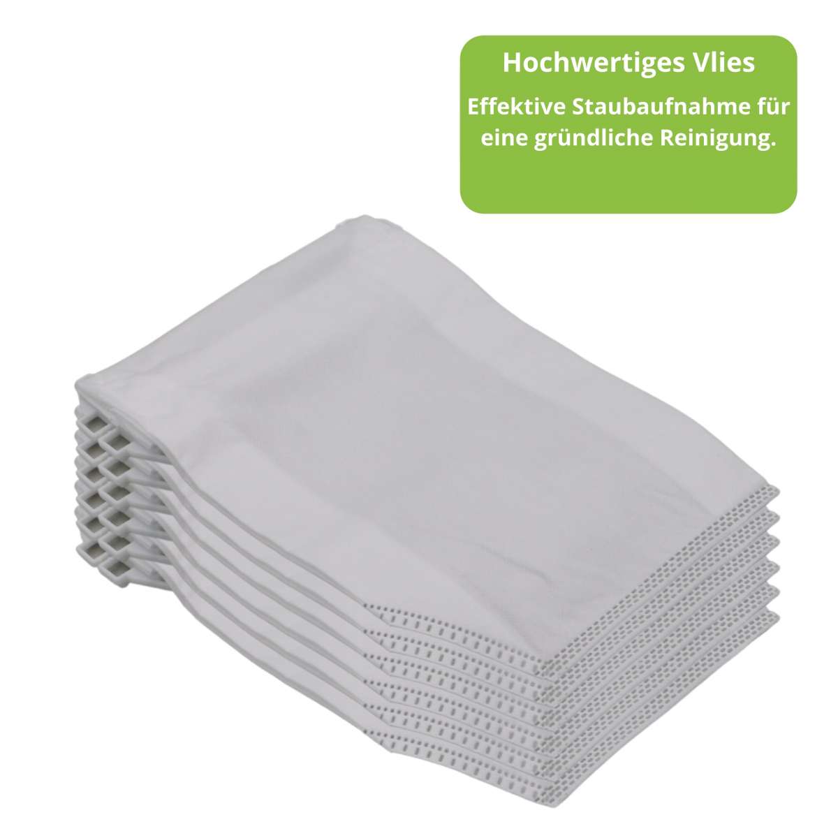 Produktbild von 6 Vlies-Staubsaugerbeutel – Passend Für Vorwerk Kobold 135, 136, 135 SC (kein Original, Hochwertige Alternative)
