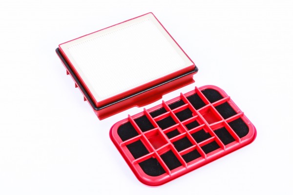 Filterset 1 Carbonfilter und 1 Hepafilter passend für Electrolux D 820, Lux 1